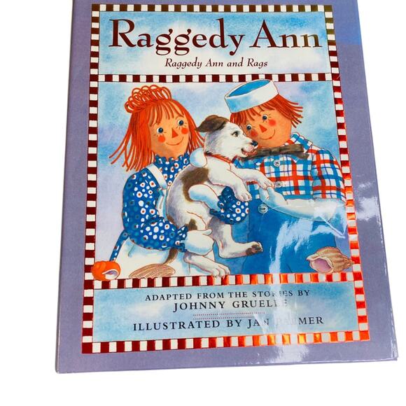 Lot of 4 Raggedy Ann and Andy Books Assorted Hardcover Jan Palmer - Picture 2 of 12